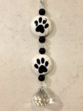 Dog Paw Rear View Mirror Car
