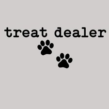 Funny Dog Treat Dealer Vinyl