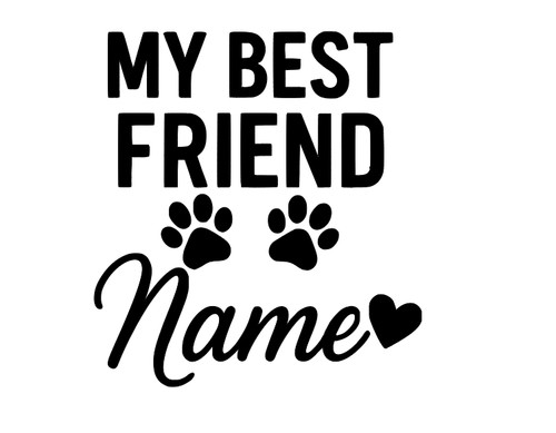 Custom dog mom decal - mom,