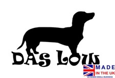Dachshund Get Low car sticker
