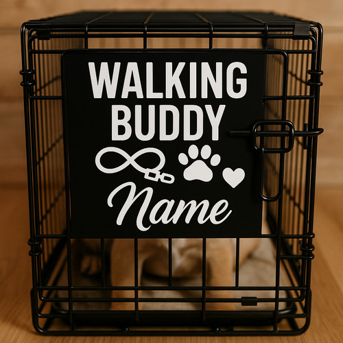 Walking buddy personalized dog - buddy,