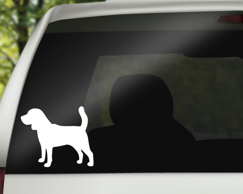 Beagle decal sticker vinyl - sticker, car