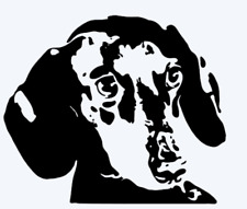 Dachshund Doxie Portrait Decal